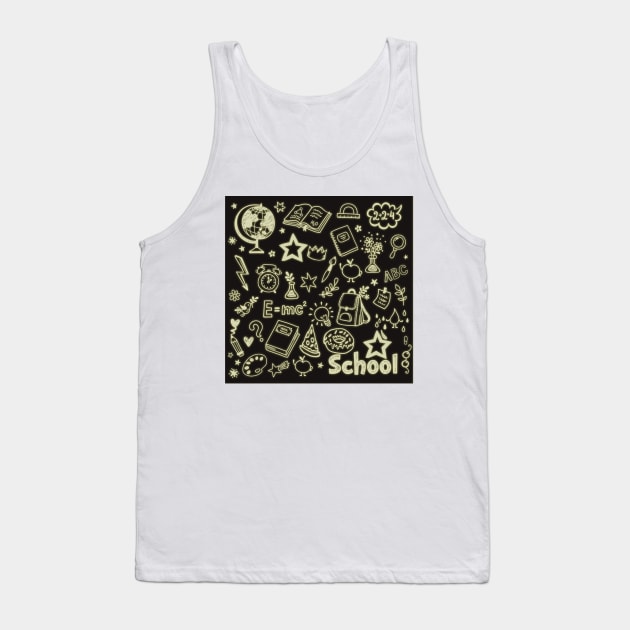 Kids Art Tank Top by GLStyleDesigns